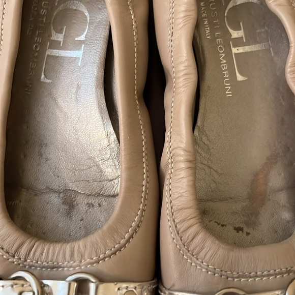 AGL Cap Toe Ballet Flat with Buckle Detail - Size 8.5M - Picture 4 of 8